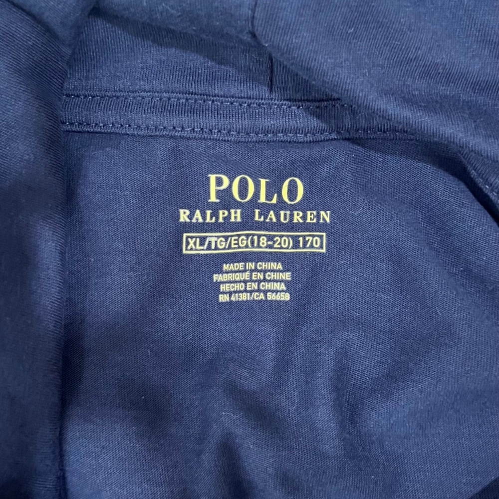 Polo Ralph Lauren Yellow Jacket with a Hat Bear Logo Hooded Tshirt - Picture 4 of 4